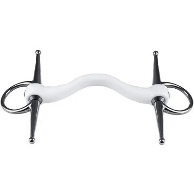 Mundstücke mit Zügel für Pferd mit Gebiss Trust Inno Sense Port Medium 15 Blanc 13,5 cm Mundstücke mit Zügel für Pferd mit Gebiss Trust Inno Sense Port Medium 15 Blanc 13,5 cm