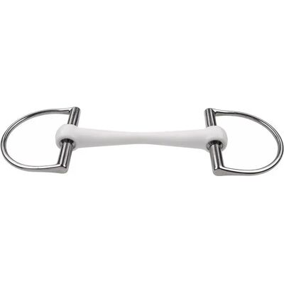 D-Trense für Pferd mit Schenkeln Trust Inno Sense Flexi Soft 20 Blanc 12,5 cm D-Trense für Pferd mit Schenkeln Trust Inno Sense Flexi Soft 20 Blanc 12,5 cm