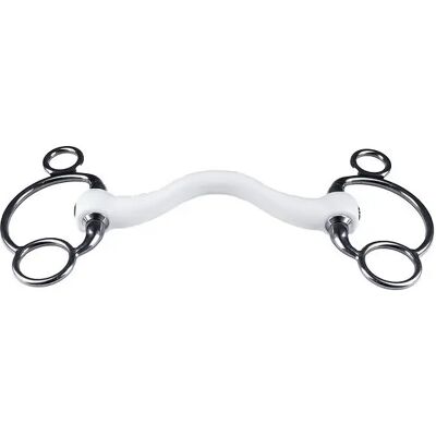 Mors Pessoa für Pferd mit Canon Trust Inno Sense Eggbutt Port Medium 15 Blanc 12,5 cm Mors Pessoa für Pferd mit Canon Trust Inno Sense Eggbutt Port Medium 15 Blanc 12,5 cm