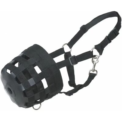 Maulkorb für Pferde mit Halfter Umbria Equitazione Noir Poney Maulkorb für Pferde mit Halfter Umbria Equitazione Noir Poney