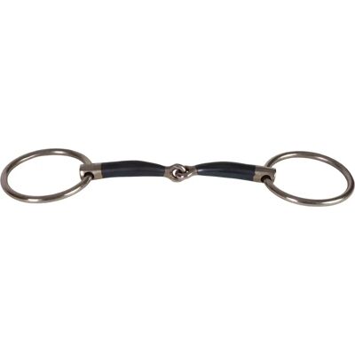 M weicheisen Einfachgebrochene Zweiringzügel für Pferd Velari 14mm Argenté 12,5 cm M weicheisen Einfachgebrochene Zweiringzügel für Pferd Velari 14mm Argenté 12,5 cm