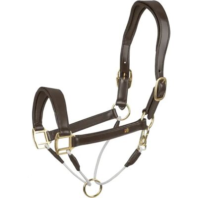 Lederhalfter für Pferde Waldhausen S-Line Royal Marron Cob Lederhalfter für Pferde Waldhausen S-Line Royal Marron Cob