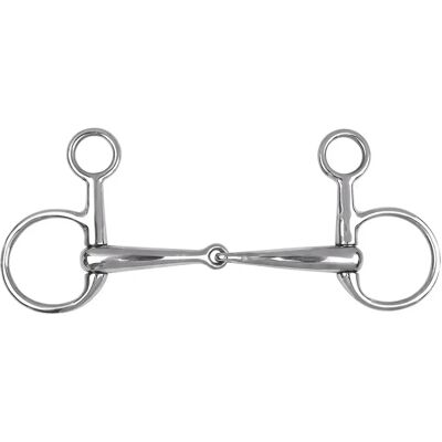 Einfach gebrochener Baucher-Trense für Pferde Waldhausen Massif Argenté 12,5 cm Einfach gebrochener Baucher-Trense für Pferde Waldhausen Massif Argenté 12,5 cm