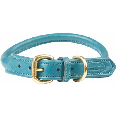 Hundehalsband aus gerolltem Leder Weatherbeeta Vert L Hundehalsband aus gerolltem Leder Weatherbeeta Vert L