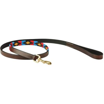 Hundeleine aus Leder Weatherbeeta Polo Marron M Hundeleine aus Leder Weatherbeeta Polo Marron M