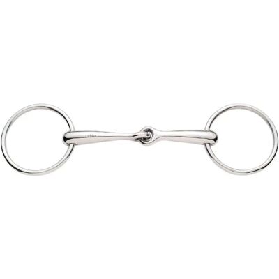 Korsteel Edelstahl Gelenklose Ring Zügelgebiss - 5,5 Zoll Korsteel Edelstahl Gelenklose Ring Zügelgebiss - 5,5 Zoll
