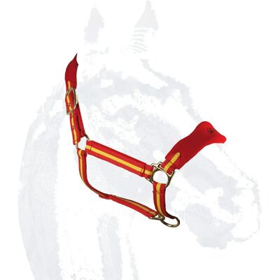 Halfter für Pferd Zaldi Deluxe Rouge Full Halfter für Pferd Zaldi Deluxe Rouge Full
