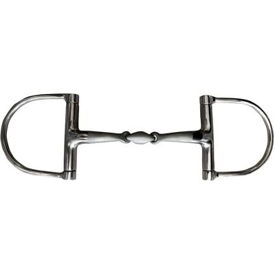 Mors 2 Ringe für Pferd mit D-Bit Zaldi BBI-5112 Argenté 12,5 cm Mors 2 Ringe für Pferd mit D-Bit Zaldi BBI-5112 Argenté 12,5 cm