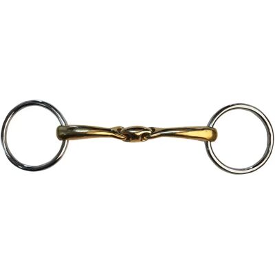 Mors 2 Ringe für Pferd kurz Zaldi SS Z431 Doré 13,5 cm Mors 2 Ringe für Pferd kurz Zaldi SS Z431 Doré 13,5 cm