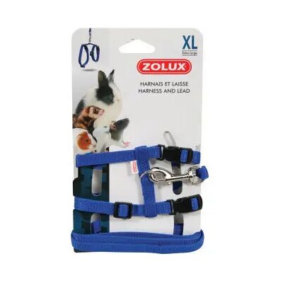 Set aus Geschirr und legerer Leine für Nagetiere Zolux Bleu XL Set aus Geschirr und legerer Leine für Nagetiere Zolux Bleu XL