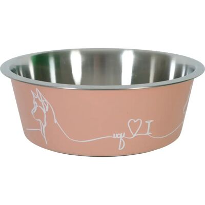 Zolux Rutschfeste Schüssel Rose Für Hunde - Dog Bowl Zolux Rutschfeste Schüssel Rose Für Hunde - Dog Bowl