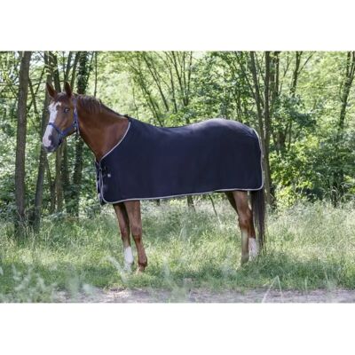 RIDING WORLD Polar Fleecedekken Schwarz/Grau - Fleece Decke RIDING WORLD Polar Fleecedekken Schwarz/Grau - Fleece Decke
