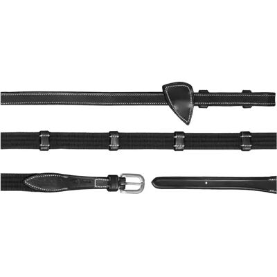 Dyon Stoffzügel für Pferde mit 9 Stoppern Dy'on Schwarz Cob Dyon Stoffzügel für Pferde mit 9 Stoppern Dy'on Schwarz Cob