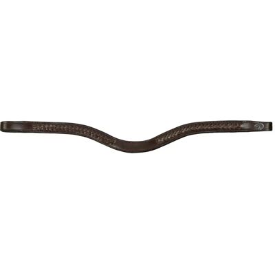 Dyon Geflochtenes V-förmiges Stirnband für Pferde Dy'on Braun Cob Dyon Geflochtenes V-förmiges Stirnband für Pferde Dy'on Braun Cob