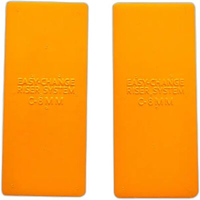 Einsätze für Hinterachsausgleichssystem Wintec Orange 8 mm Einsätze für Hinterachsausgleichssystem Wintec Orange 8 mm