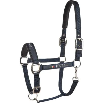 Halfter für Pferde Equiline Timmy Blau Cob Halfter für Pferde Equiline Timmy Blau Cob