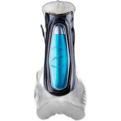 Vorderbeinschutz für Pferde eQuick eShock fluffy Schwarz L Vorderbeinschutz für Pferde eQuick eShock fluffy Schwarz L