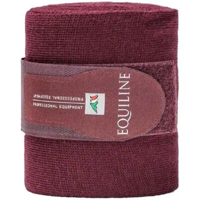 Ruhebänder für Pferde Equiline Stable Rot TU Ruhebänder für Pferde Equiline Stable Rot TU