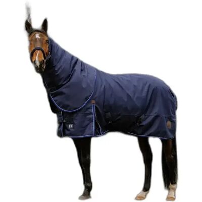 Außendecke für Pferde mit Halsteil Equithème 1200D Classic 3 Layers 200g Bleu 155 cm Außendecke für Pferde mit Halsteil Equithème 1200D Classic 3 Layers 200g Bleu 155 cm