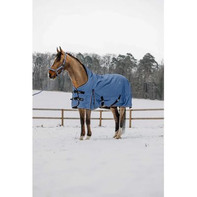 Outdoor-Decke für Pferde Equithème Tyrex-AIsance High Neck 1200D 150g Bleu 155 cm Outdoor-Decke für Pferde Equithème Tyrex-AIsance High Neck 1200D 150g Bleu 155 cm