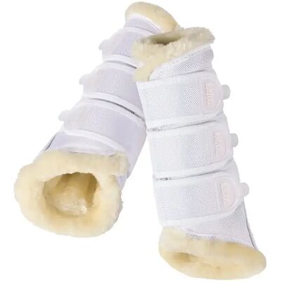 Eskadron Weiße Fauxfur Gamaschen - Beinschutz Eskadron Weiße Fauxfur Gamaschen - Beinschutz