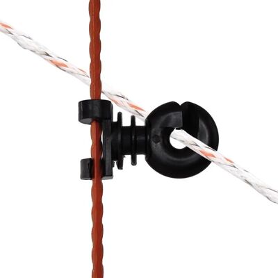 Isolatoren für Elektrozaun verstellbar für Eisenpfahl Gallagher (x10) Schwarz TU Isolatoren für Elektrozaun verstellbar für Eisenpfahl Gallagher (x10) Schwarz TU