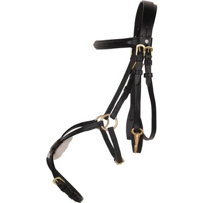 Gebisslose Trense für Pferde HKM Mexican Style Noir Pony Gebisslose Trense für Pferde HKM Mexican Style Noir Pony