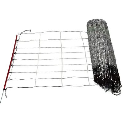 Netz für Schafzaun Horizont N7 Turbomax Grau 0,90x50 m Netz für Schafzaun Horizont N7 Turbomax Grau 0,90x50 m
