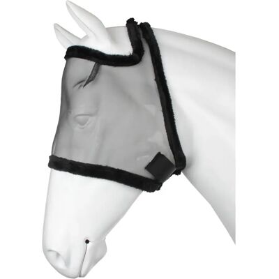 Fliegenmaske für Pferde aus Netz HORKA Schwarz Cob Fliegenmaske für Pferde aus Netz HORKA Schwarz Cob