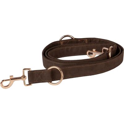 Halsband für Hunde aus Samt HORKA Braun S Halsband für Hunde aus Samt HORKA Braun S