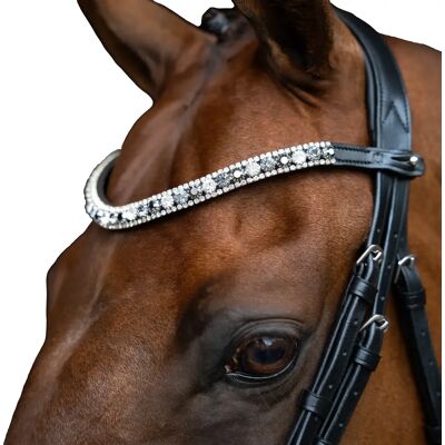 Stirnband für Pferd Imperial Riding Slim Noir Cob Stirnband für Pferd Imperial Riding Slim Noir Cob
