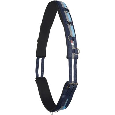 Voltigiergurt für Pferde aus Nylon Imperial Riding Deluxe Blau Cob Voltigiergurt für Pferde aus Nylon Imperial Riding Deluxe Blau Cob