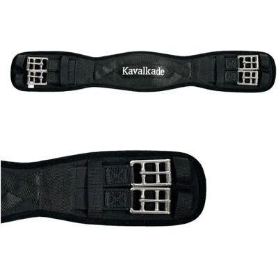 Elastischer Kurzgurt für Pferde Kavalkade Klimatex Schwarz 85 cm Elastischer Kurzgurt für Pferde Kavalkade Klimatex Schwarz 85 cm