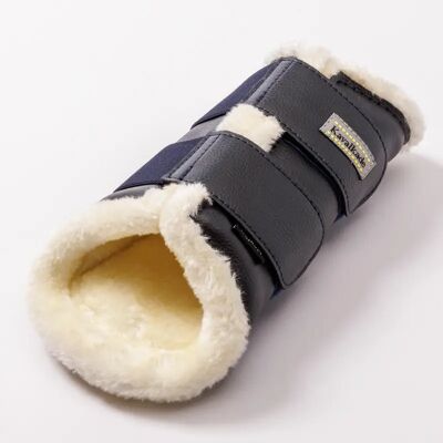 Geschlossene Gamaschen für Pferde, Kavalkade Anatomic Blau L Geschlossene Gamaschen für Pferde, Kavalkade Anatomic Blau L