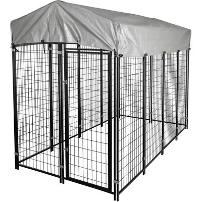 Hundekäfig Kerbl Noir 243x127x184 cm Hundekäfig Kerbl Noir 243x127x184 cm