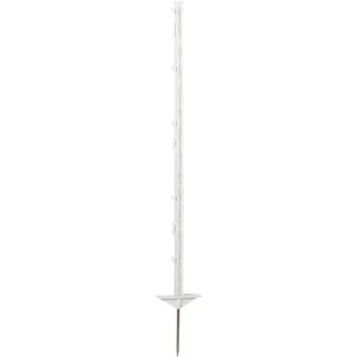 Zaunpfahl pvc doppelspaten Kerbl Basic (x5) Weiß 105 cm Zaunpfahl pvc doppelspaten Kerbl Basic (x5) Weiß 105 cm