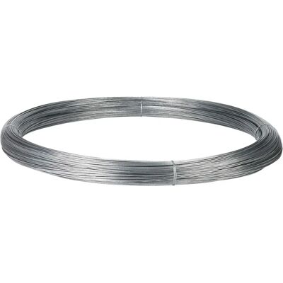 Spezialdraht Stahl Zink Aluminium Kerbl Silber 1000 m/2,0 mm Spezialdraht Stahl Zink Aluminium Kerbl Silber 1000 m/2,0 mm