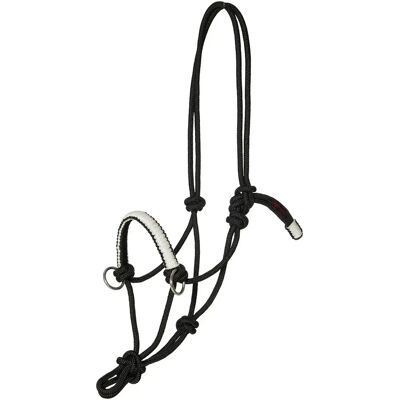 Knotenhalfter Kieffer Ruby Schwarz Cob Knotenhalfter Kieffer Ruby Schwarz Cob