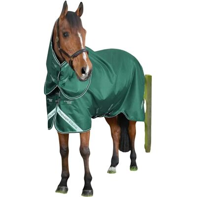 Outdoor-Decke für Pferde mit Halsabdeckung Premier Equine Stratus 600D Series 100g Vert 175 cm Outdoor-Decke für Pferde mit Halsabdeckung Premier Equine Stratus 600D Series 100g Vert 175 cm