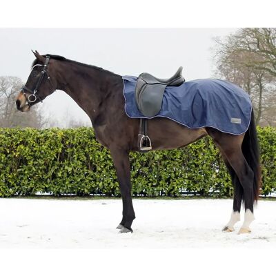 QHP Reitdecke 420D mit Fleecefutter - Navy - L QHP Reitdecke 420D mit Fleecefutter - Navy - L