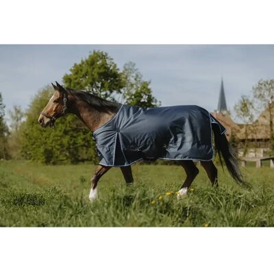 Außendecke für Pferde Riding World Eco 1200D 50g Blau 206 cm Außendecke für Pferde Riding World Eco 1200D 50g Blau 206 cm