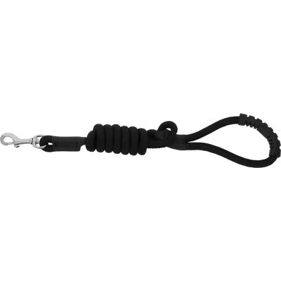 Hundeleine mit Griff Riding World Lucky Schwarz 150 cm Hundeleine mit Griff Riding World Lucky Schwarz 150 cm