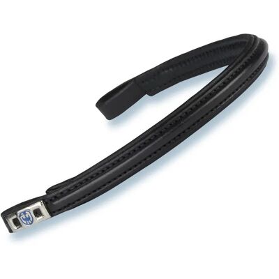 Schmaler Stirnriemen für Pferde Stübben Wexford Schwarz Cob (29 mm) Schmaler Stirnriemen für Pferde Stübben Wexford Schwarz Cob (29 mm)