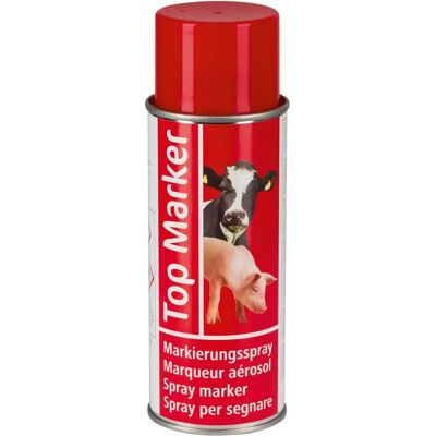 Top Marker Rotes Vieh Aerosol Spray - 500 ml Top Marker Rotes Vieh Aerosol Spray - 500 ml