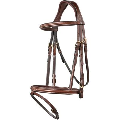 Anatomisches Reitkomplettzeug Trust Classic Marron Cob Anatomisches Reitkomplettzeug Trust Classic Marron Cob