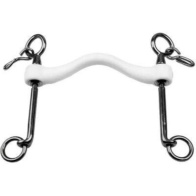 Mundstück für unbefestigtes Pferd Trust Inno Sense Weymouth Medium-20 Blanc 13,5 cm Mundstück für unbefestigtes Pferd Trust Inno Sense Weymouth Medium-20 Blanc 13,5 cm