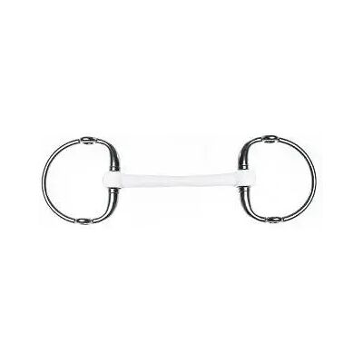 Mors Verdun für Pferd mit Kanon Trust Inno Sense Gag Flexi Soft 20 Blanc 13,5 cm Mors Verdun für Pferd mit Kanon Trust Inno Sense Gag Flexi Soft 20 Blanc 13,5 cm