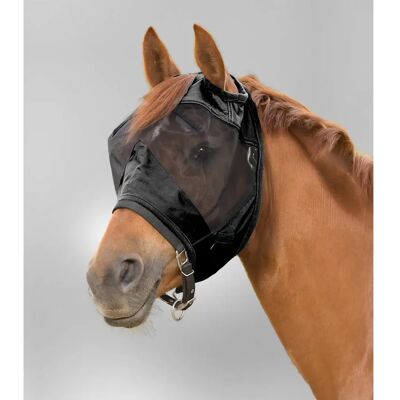 Fliegenmaske für Ponys ohne Ohrenschutz Waldhausen Premium Schwarz Pony Fliegenmaske für Ponys ohne Ohrenschutz Waldhausen Premium Schwarz Pony