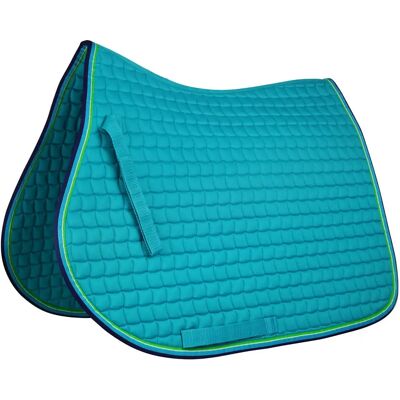 Vielseitiges Pferd Dressursattelpad York Ever Bleu Full Vielseitiges Pferd Dressursattelpad York Ever Bleu Full