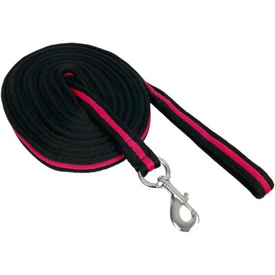 Longe für Pferde zum Longieren aus Baumwolle York Noir 8,5 m Longe für Pferde zum Longieren aus Baumwolle York Noir 8,5 m